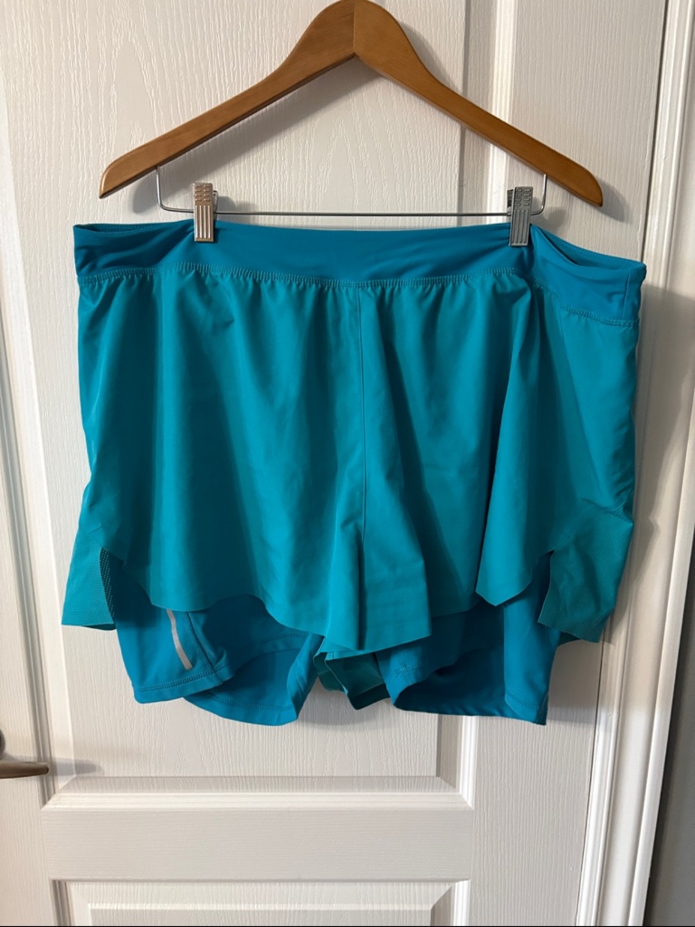 Women's Teal Athletic Running Shorts